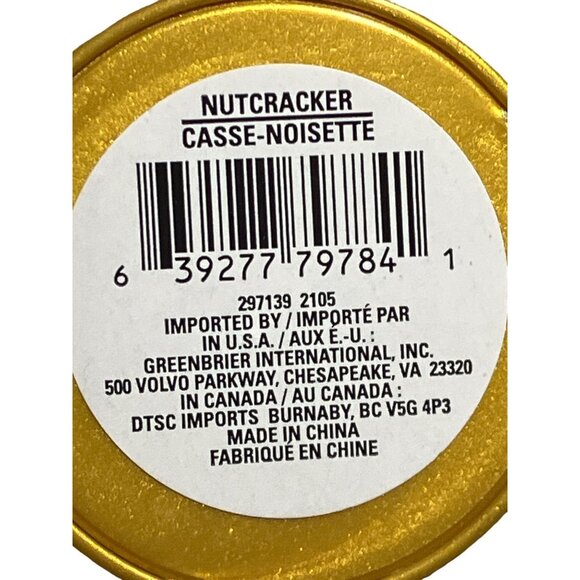 Greenbrier Plastic Christmas Nutcracker Soldier in Blue and Red - Picture 9 of 11